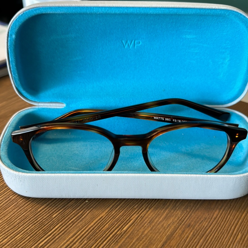 Warby Parker glasses (no prescription)
